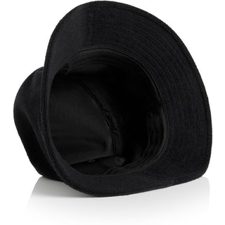 AS Colour 1175 Terry Bucket Hat - Back View | color:Black|view:back