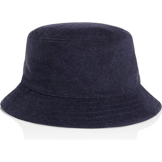 AS Colour 1175 Terry Bucket Hat - Front View | color:Navy|view:front