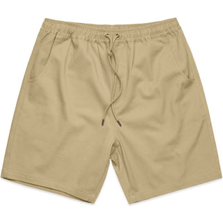 AS Colour 5929 Walk Shorts 18" - Front View | color:Khaki|view:front