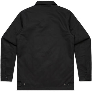 AS Colour 5521 Work Jacket - Back View | color:Black|view:back