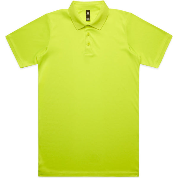 AS Colour Work Safety Polo | 5425F (Safety Yellow)
