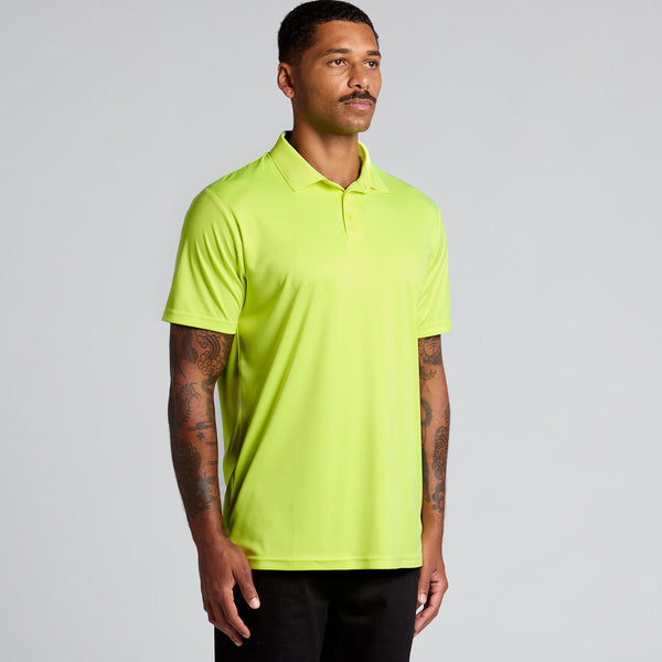 AS Colour Work Safety Polo | 5425F (Safety Yellow)