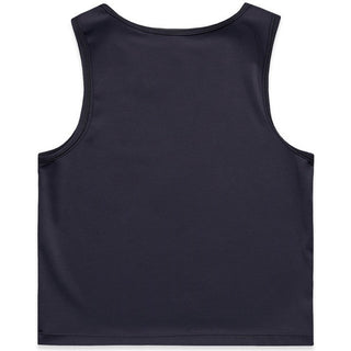 AS Colour 4642 Wo's Active Crop Tank - Back View | color:Ink Blue|view:back