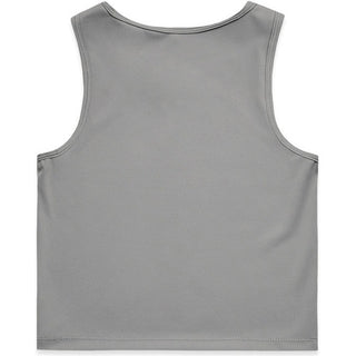 AS Colour 4642 Wo's Active Crop Tank - Back View | color:Shadow|view:back