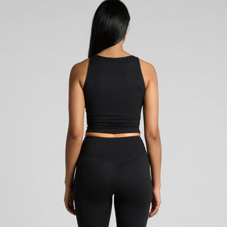 AS Colour Women's Active Crop Tank | 4642 (Ink Blue)
