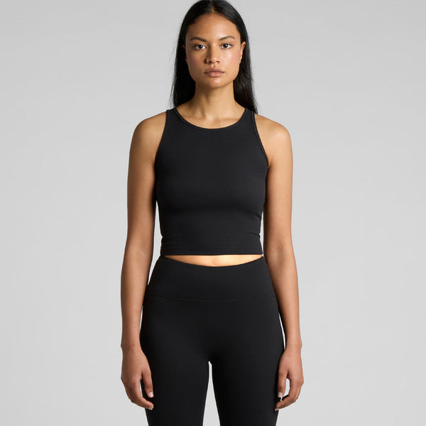 AS Colour Women's Active Crop Tank | 4642 (Ink Blue)