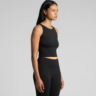 AS Colour Women's Active Crop Tank | 4642 (Ink Blue)
