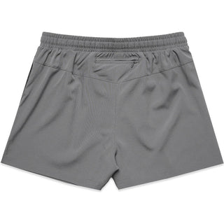 AS Colour 4620 Wo's Active Shorts - Back View | color:Shadow|view:back