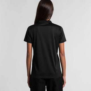 AS Colour Women's Active Work Polo | 4425 (Black)