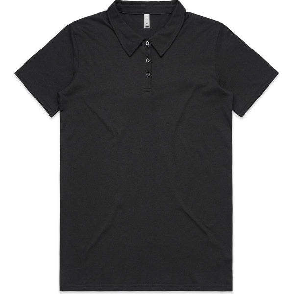 AS Colour Women's Amy Polo | 4402 (Black)