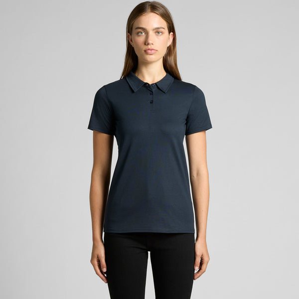 AS Colour Women's Amy Polo | 4402 (Grey Marle)