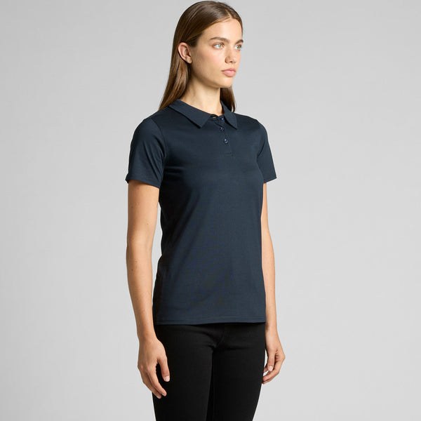 AS Colour Women's Amy Polo | 4402 (Black)