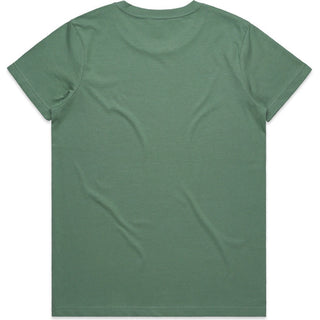 AS Colour 4051 Wo's Basic Tee - Back View | color:Sage|view:back