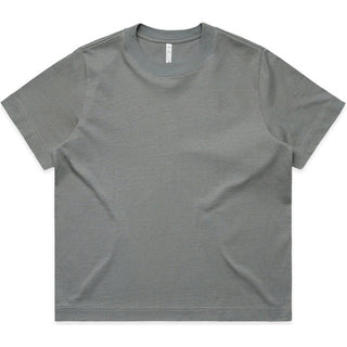 AS Colour 4030 Wo's Box Tee - Front View | color:Shadow|view:front