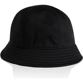 AS Colour 1179 Wo's Brim Bucket Hat - Front View | color:Black|view:front
