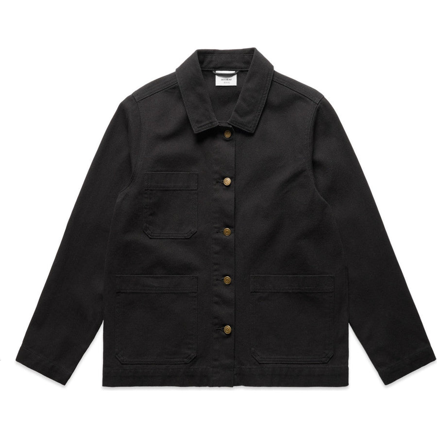 AS Colour Women's Canvas Chore Jacket | 4524 (Black)