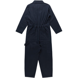 AS Colour 4981 Wo's Canvas Coveralls - Back View | color:Navy|view:back