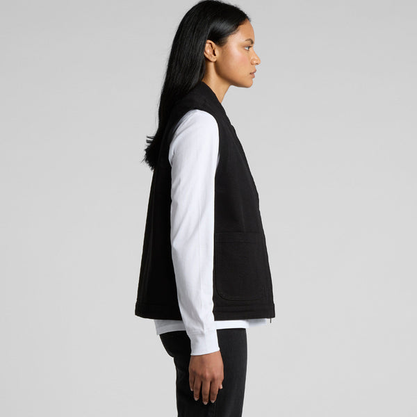 AS Colour Women's Canvas Heavy Vest | 4528 (Walnut)
