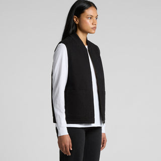 AS Colour Women's Canvas Heavy Vest | 4528 (Walnut)