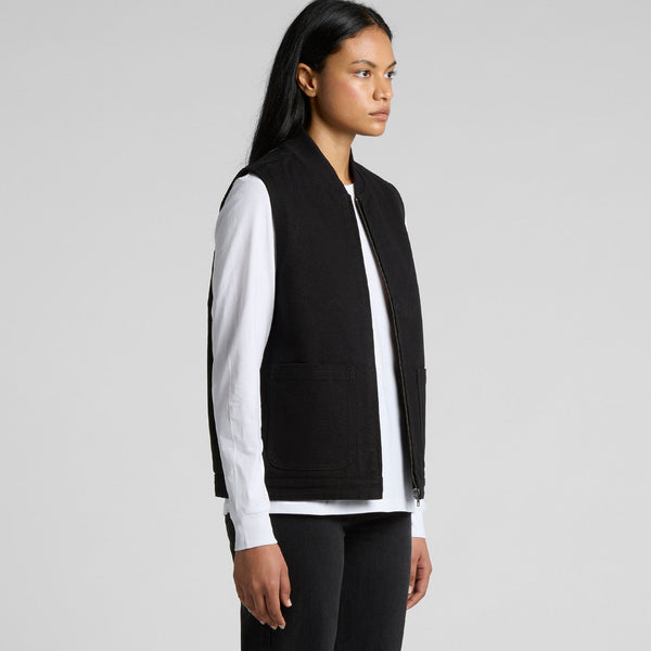 AS Colour Women's Canvas Heavy Vest | 4528 (Walnut)