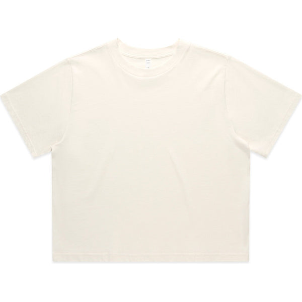 AS Colour Women's Classic Crop Tee | 4072 (Ecru)
