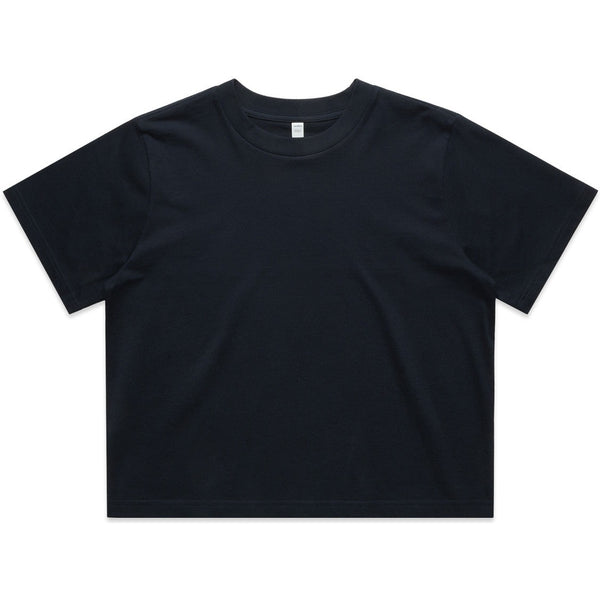 AS Colour Women's Classic Crop Tee | 4072 (Navy)
