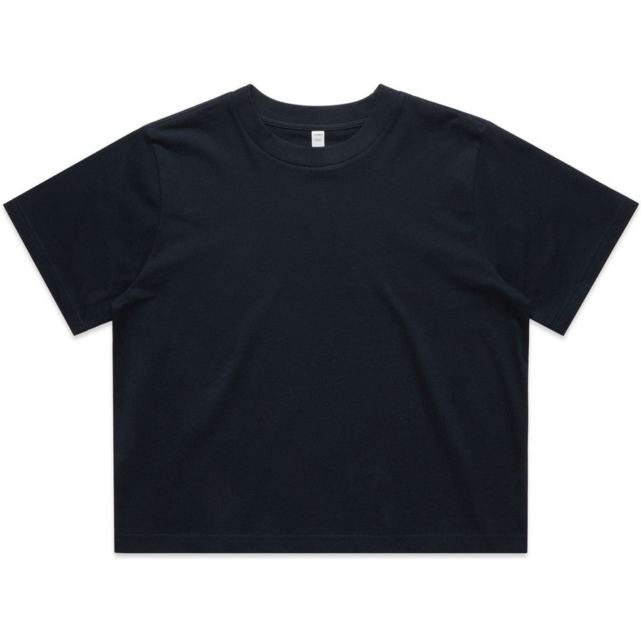 AS Colour Women's Classic Crop Tee | 4072 (Navy)