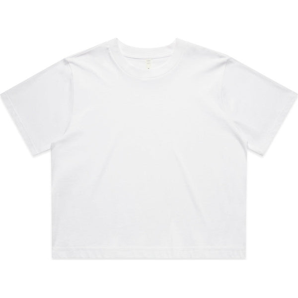 AS Colour Women's Classic Crop Tee | 4072 (White)