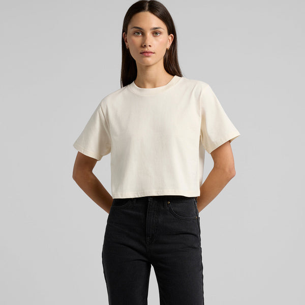 AS Colour Women's Classic Crop Tee | 4072 (Navy)