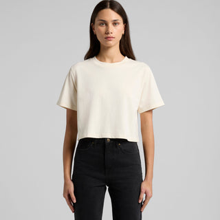 AS Colour Women's Classic Crop Tee | 4072 (Ecru)