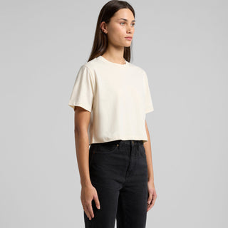 AS Colour Women's Classic Crop Tee | 4072 (Ecru)
