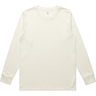 AS Colour 4073 Wo's Classic L/S Tee - Front View | color:Ecru|view:front