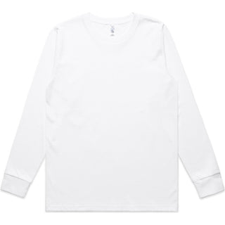 AS Colour 4073 Wo's Classic L/S Tee - Front View | color:White|view:front