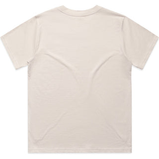 AS Colour  Wo's Classic Minus Tee [-5cm] 4079 (Bone) - Back View | color:|view:back