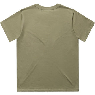 AS Colour  Wo's Classic Minus Tee [-5cm] 4079 (Eucalyptus) - Back View | color:|view:back