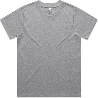AS Colour 4026 Wo's Classic Tee - Front View | color:Grey Marle|view:front