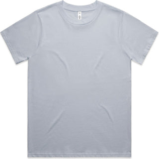 AS Colour 4026 Wo's Classic Tee - Front View | color:Powder|view:front