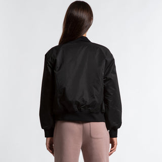 AS Colour Women's College Bomber Jacket | 4511 (Black)