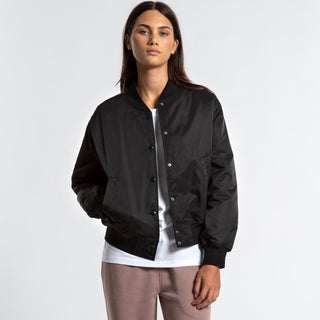 AS Colour Women's College Bomber Jacket | 4511 (Black)