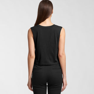 AS Colour Women's Crop Tank | 4068 (Black)