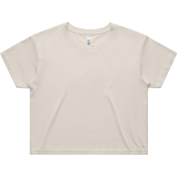 AS Colour Women's Crop Tee | 4062 (Bone)