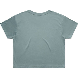 AS Colour 4062 Wo's Crop Tee - Back View | color:Mineral|view:back