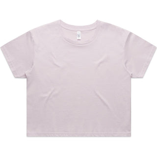 AS Colour 4062 Wo's Crop Tee - Front View | color:Orchid|view:front