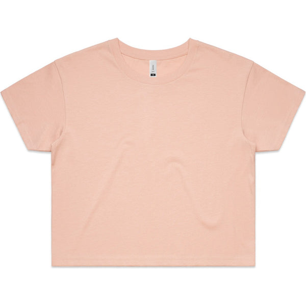 AS Colour Women's Crop Tee | 4062 (Pale Pink)
