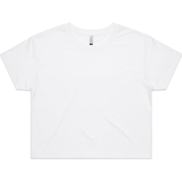 AS Colour Women's Crop Tee | 4062 (White)