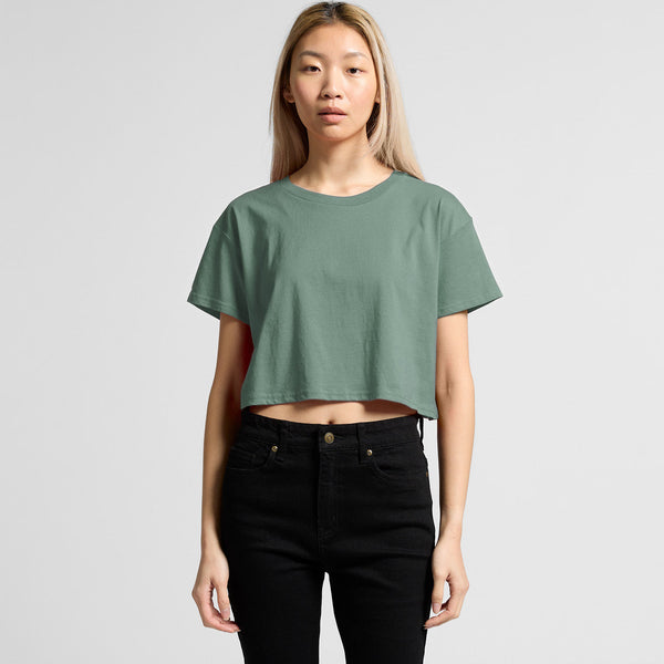AS Colour Women's Crop Tee | 4062 (Black)