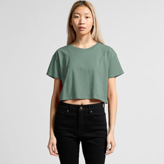 AS Colour Women's Crop Tee | 4062 (White)
