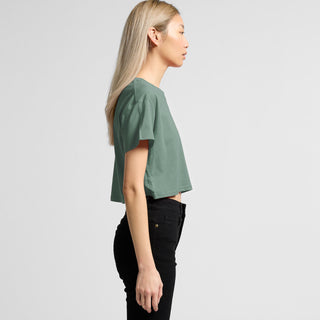 AS Colour Women's Crop Tee | 4062 (Sage)