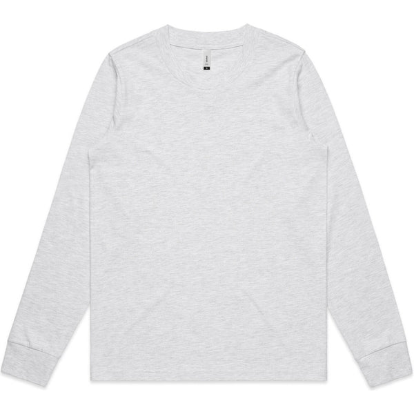 AS Colour Women's Dice L/S Tee | 4056 (Ash Heather)