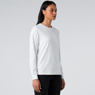 AS Colour Women's Dice L/S Tee | 4056 (White)